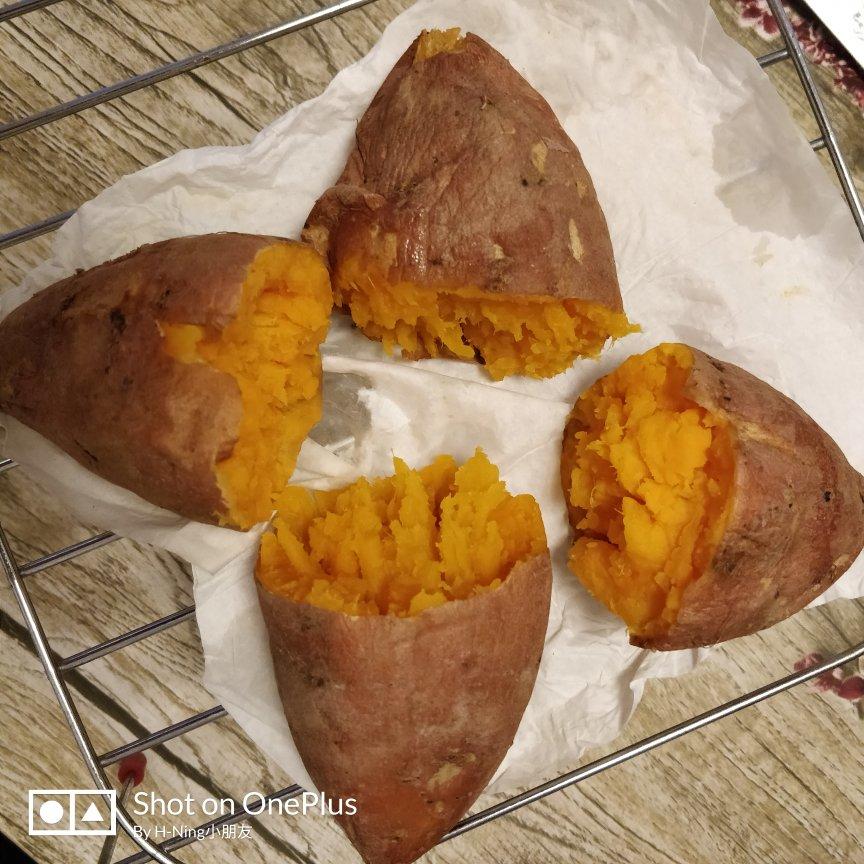 微波炉烤红薯