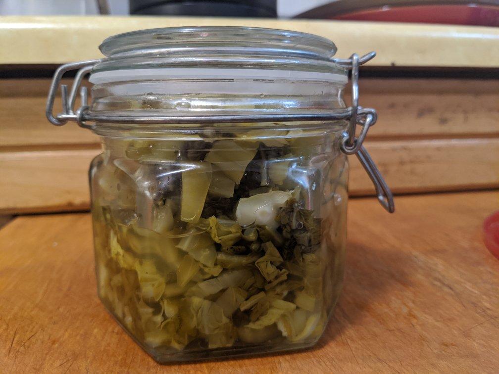 自制酸菜，半天时间就做好的酸菜（上午做，下午就可以吃，健康又美味，简单极了）