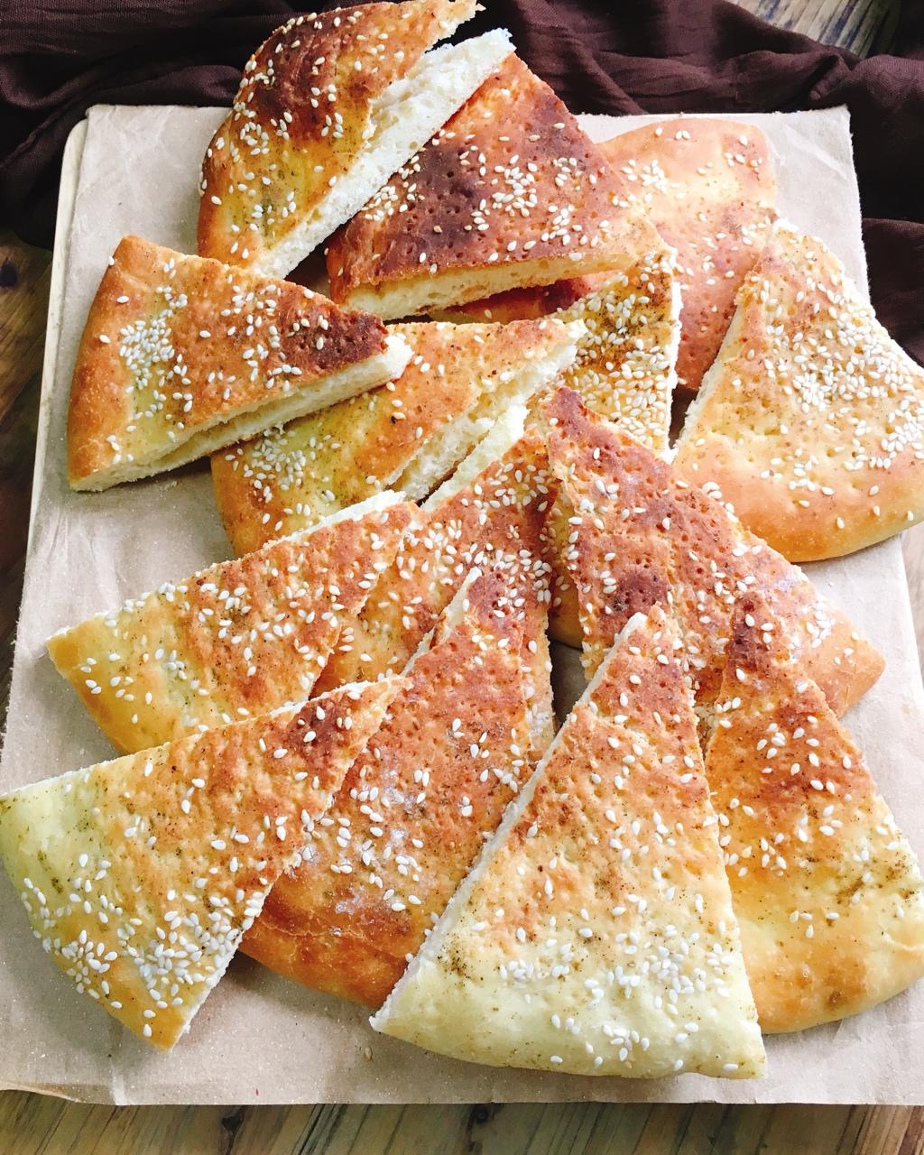 sharon蓝9911做的私家烤馕