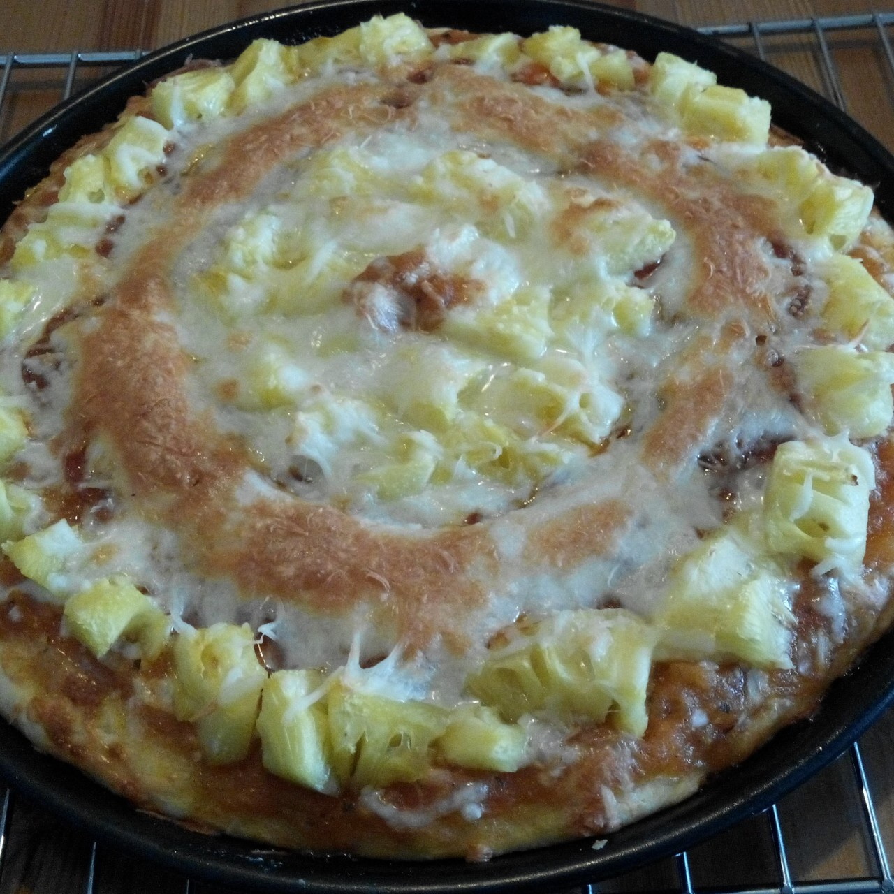 简单快手薄底披萨饼底