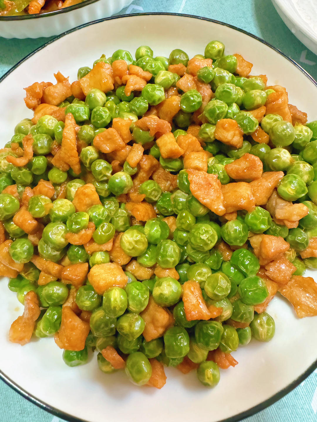 快手菜 青豆炒肉