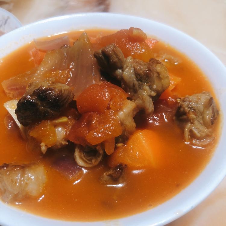【番茄土豆炖牛腩】