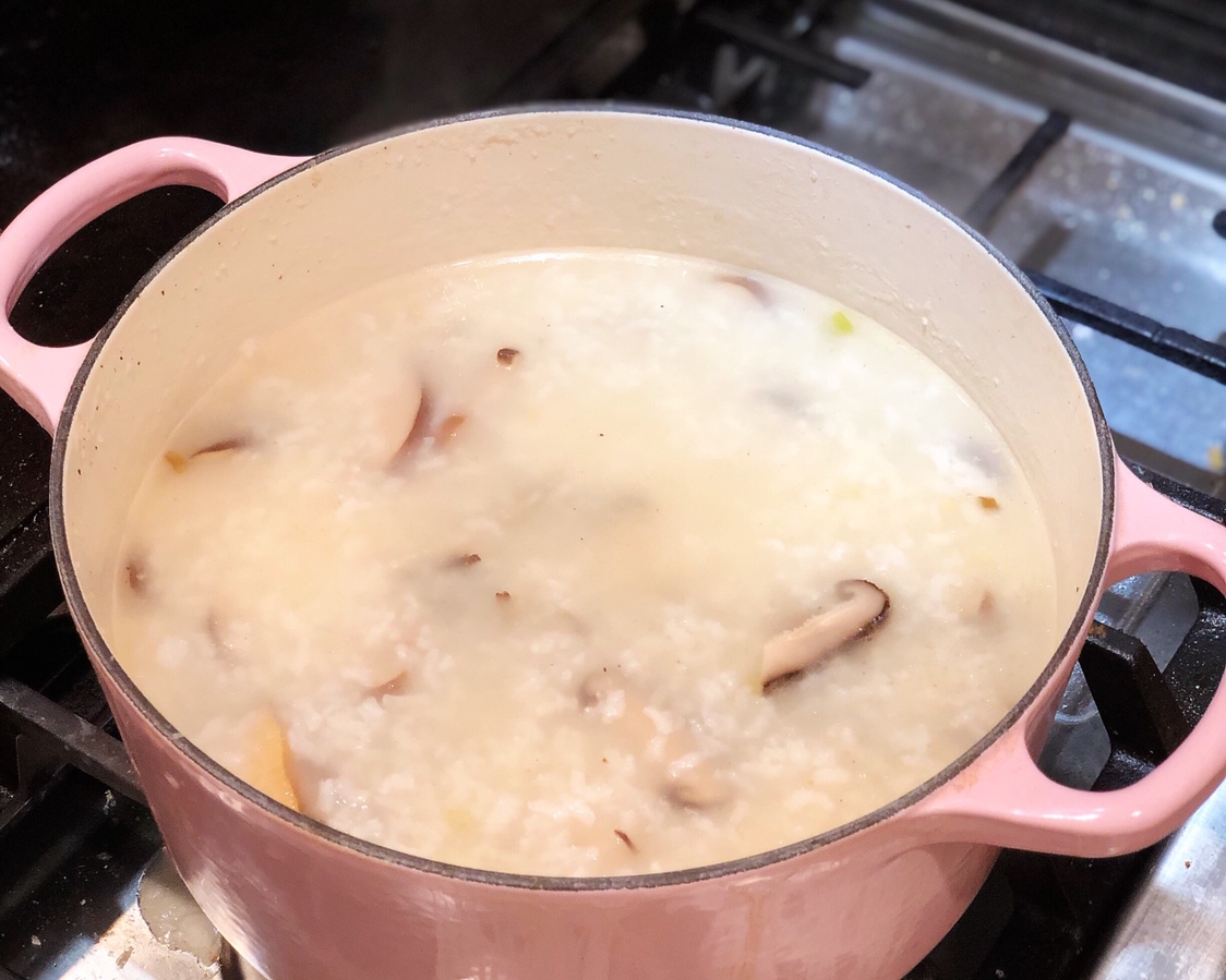 鲍鱼香菇粥的做法