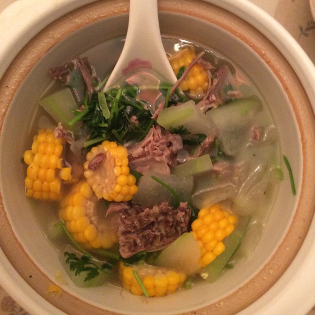 冬瓜鸭架汤