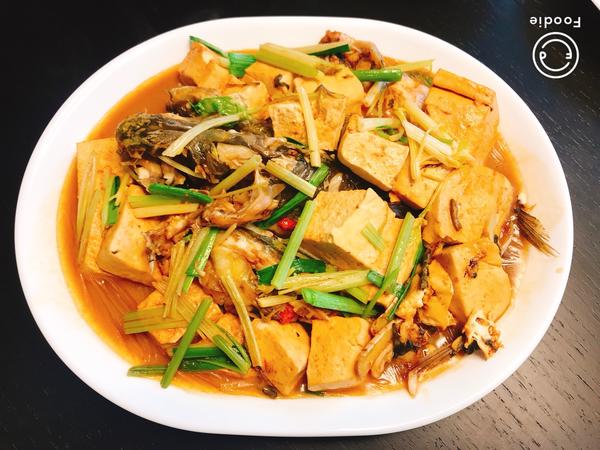 黄骨鱼焖豆腐