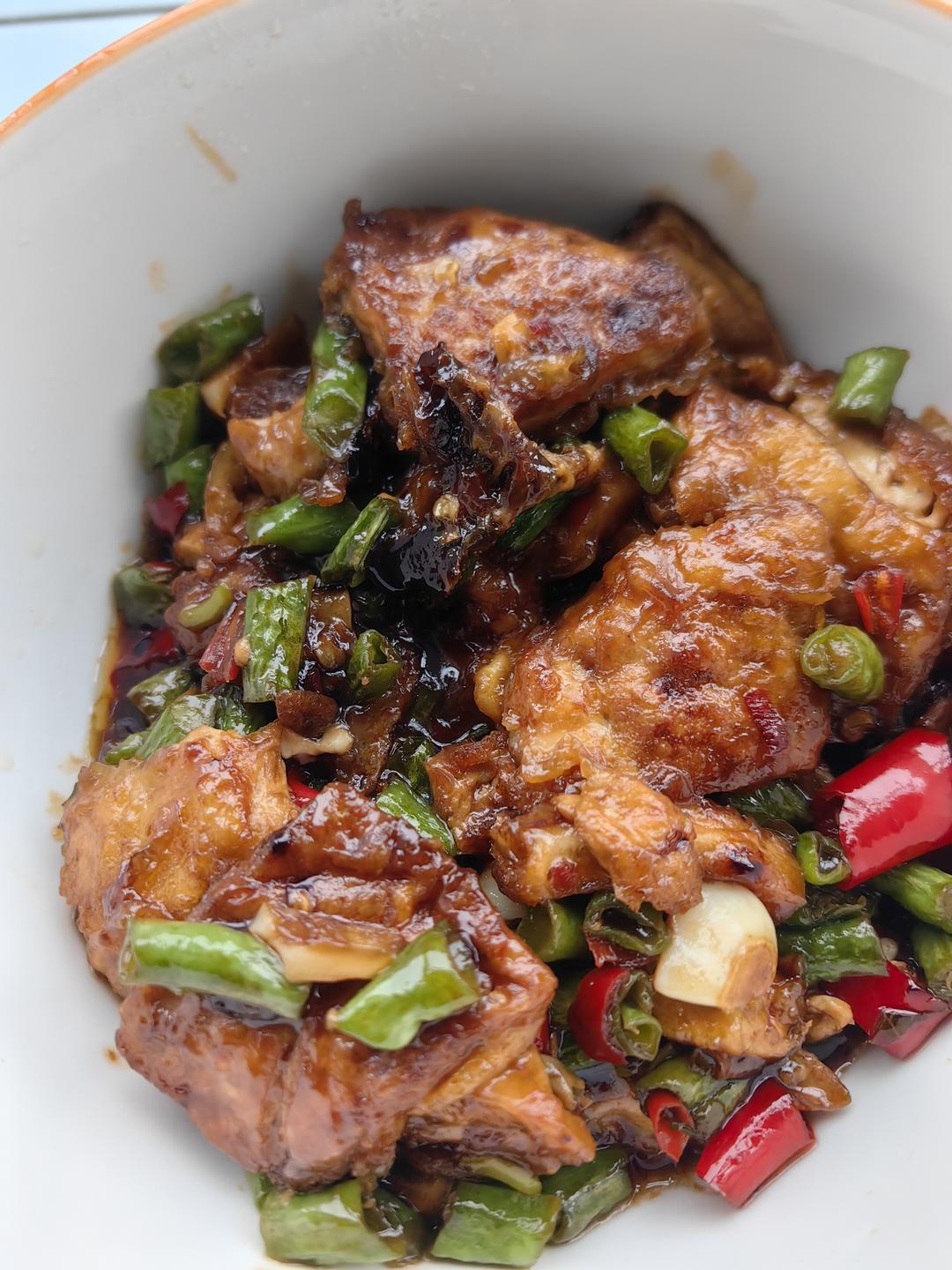 无敌好吃的香煎豆腐
