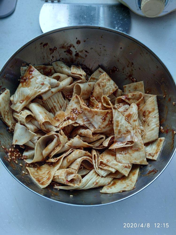 老式拌豆皮（小时候的味道）