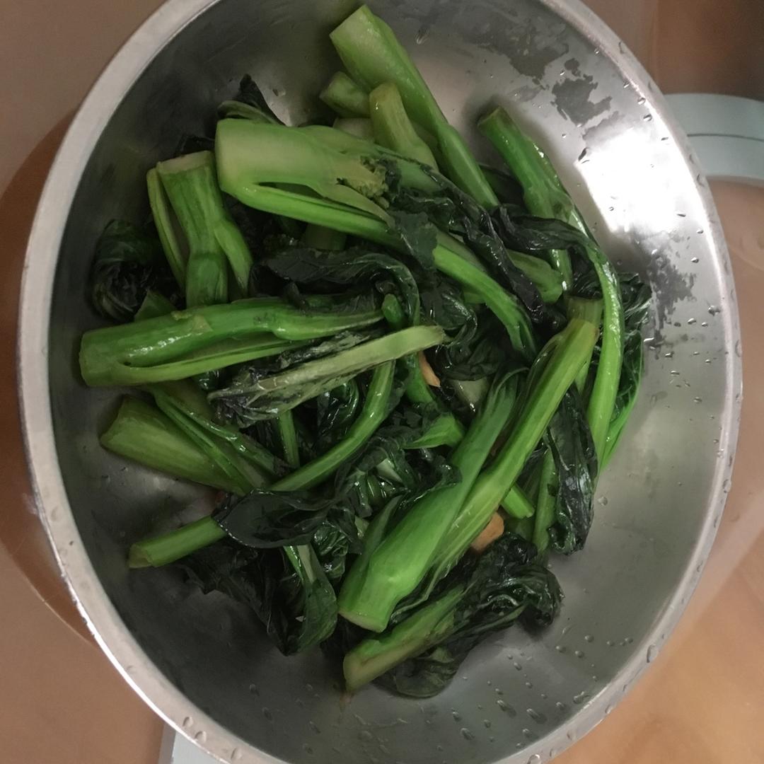 生炒菜心