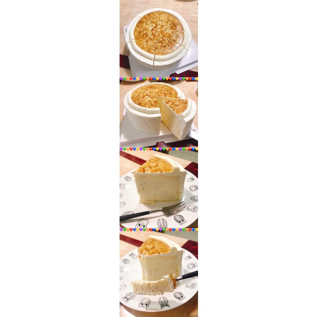 秋日限定🍂桂花千层蛋糕（6寸配方）