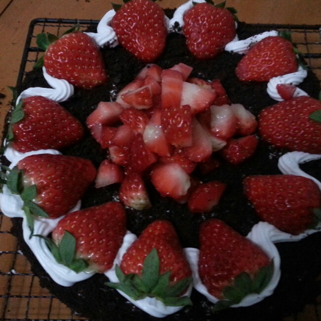 奥利奥水果奶油蛋糕