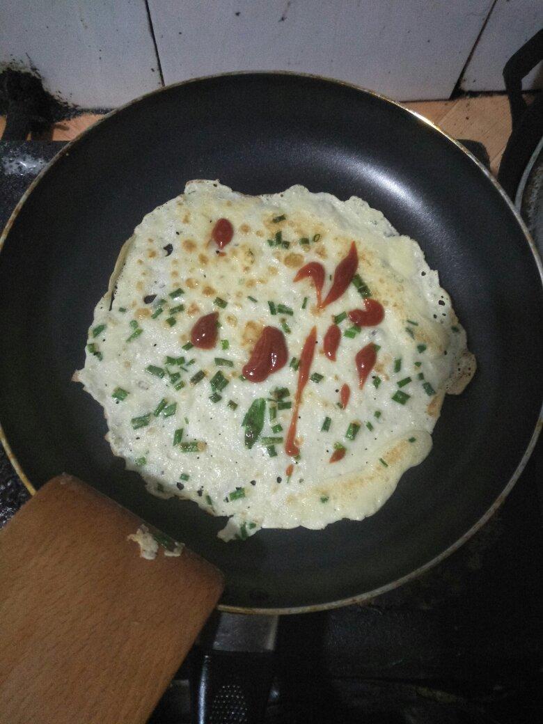 鸡蛋葱花饼