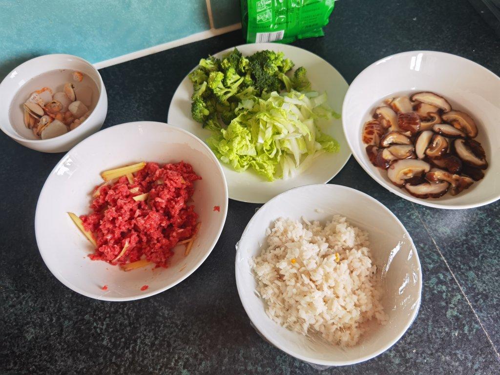 味道鲜美的牛肉粥