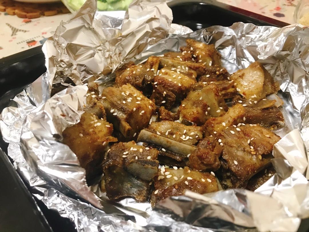 孜然烤羊排