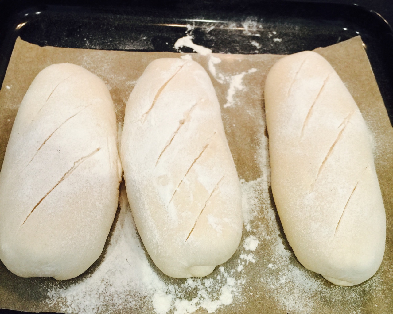 （超简单）手工脆皮法国面包的做法 步骤12