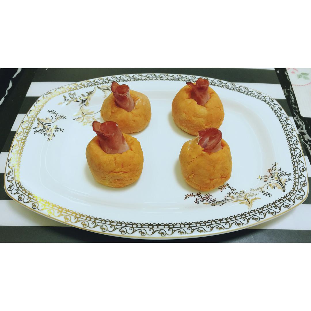 红薯培根芝士球