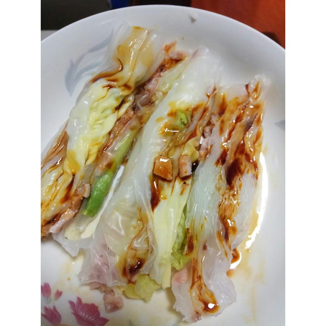 家庭自制肠粉