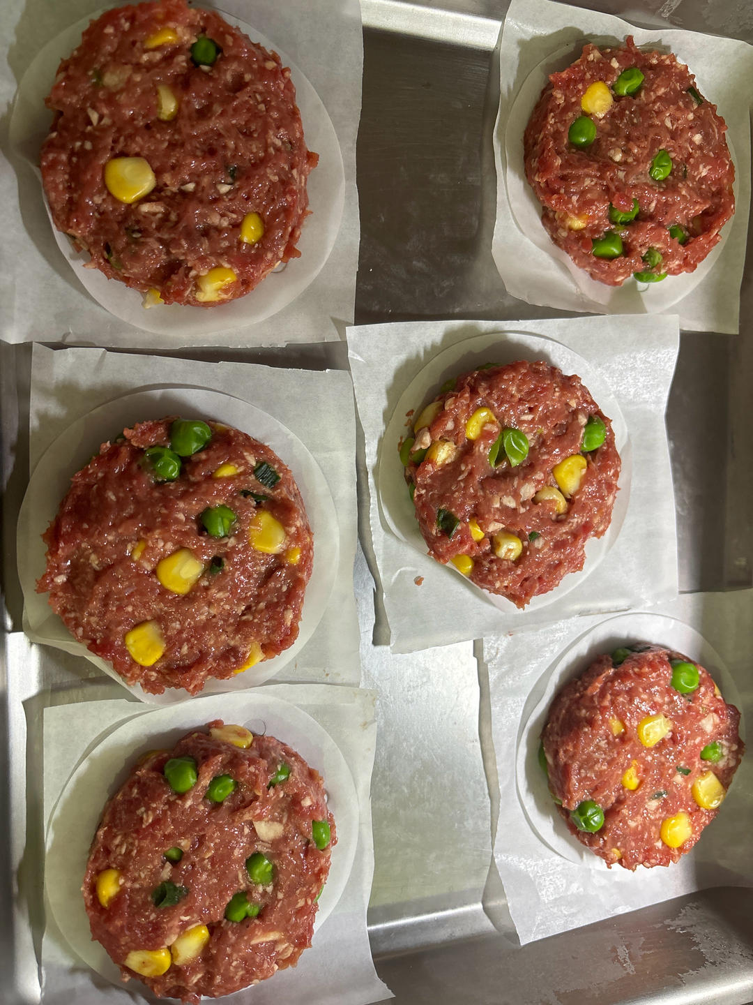自制牛肉饼