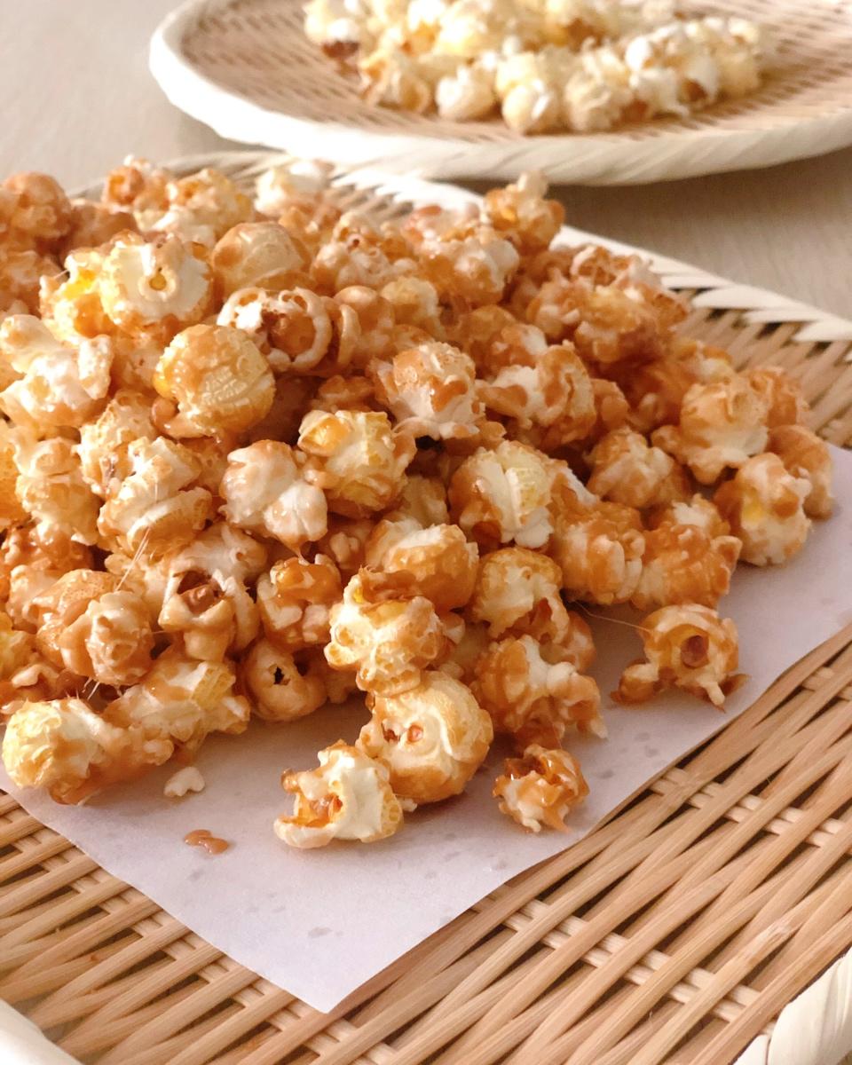 「焦糖球型爆米花」百分百球型爆米花