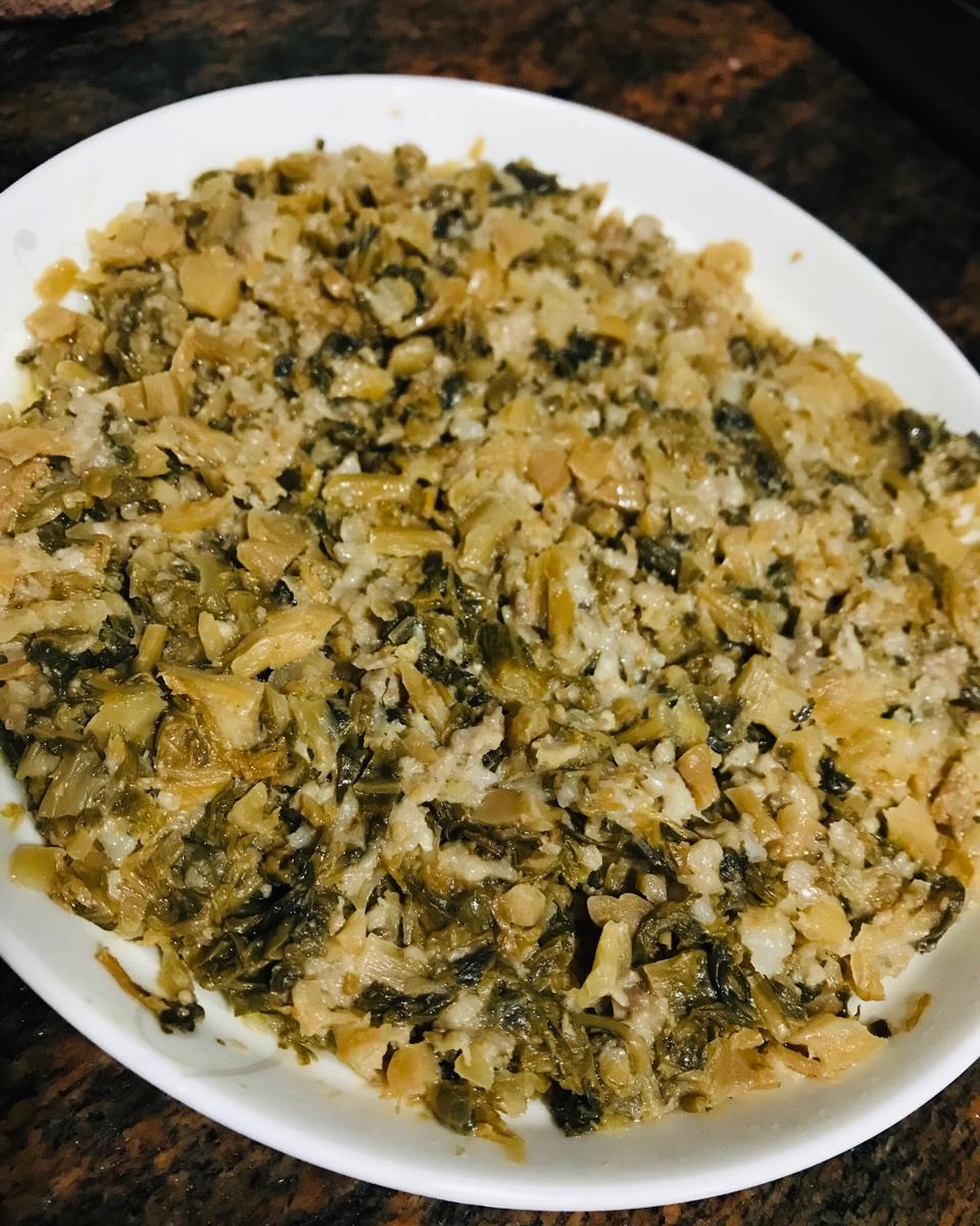 梅菜蒸肉饼