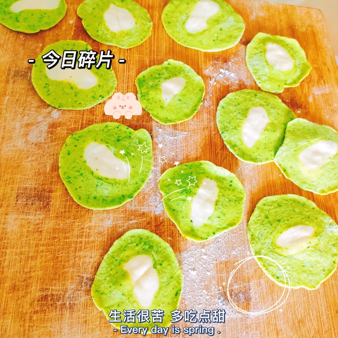 翡翠白菜饺子