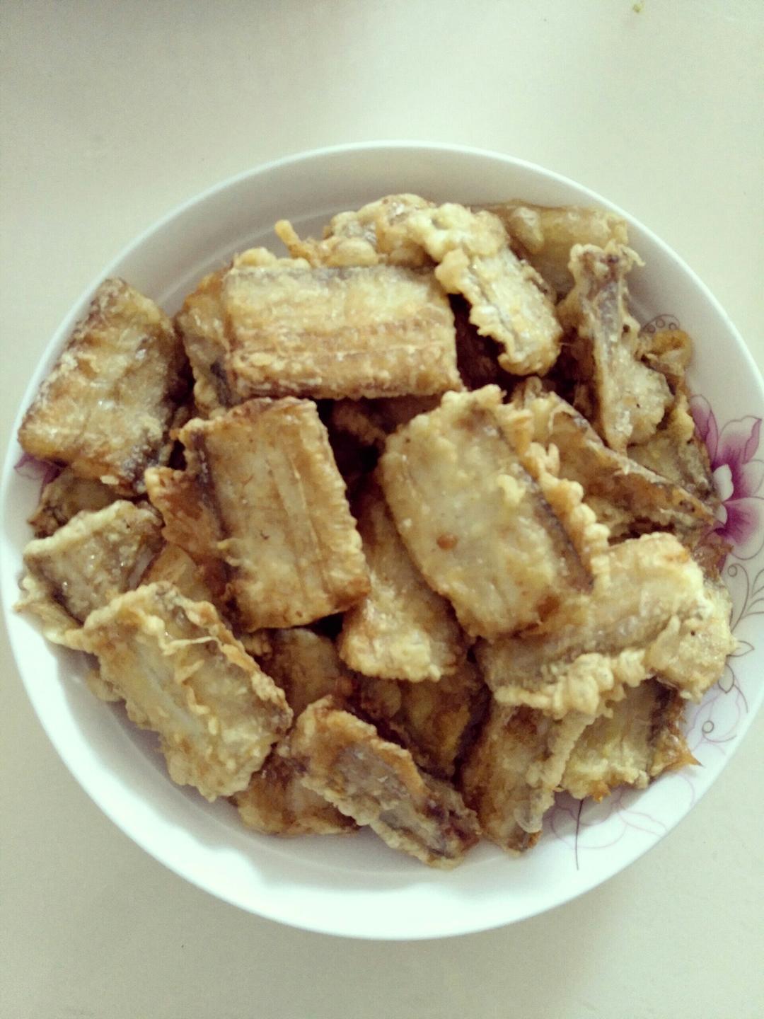 干炸带鱼