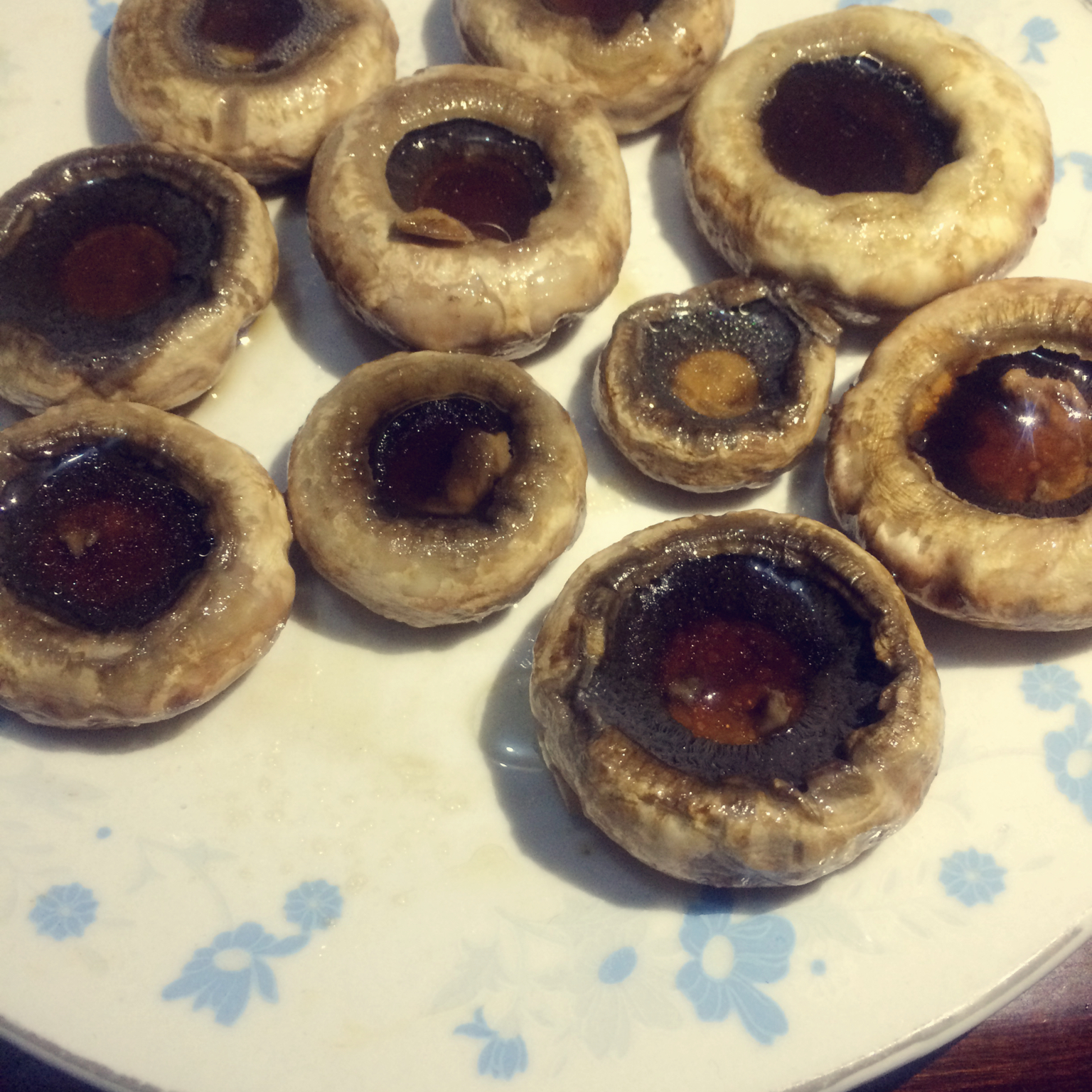保留最原始鲜味儿的煎口蘑
