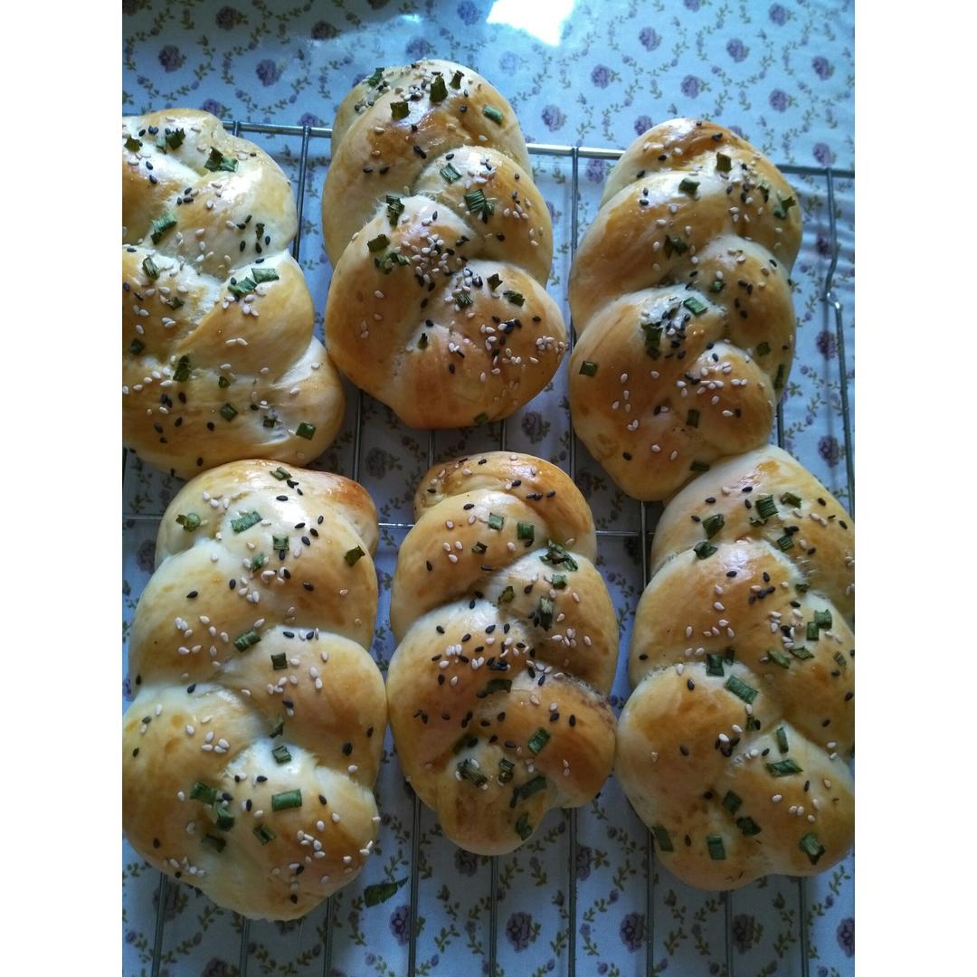 香葱肉松面包（烫种法）