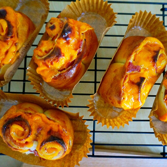 培根乳酪小面包