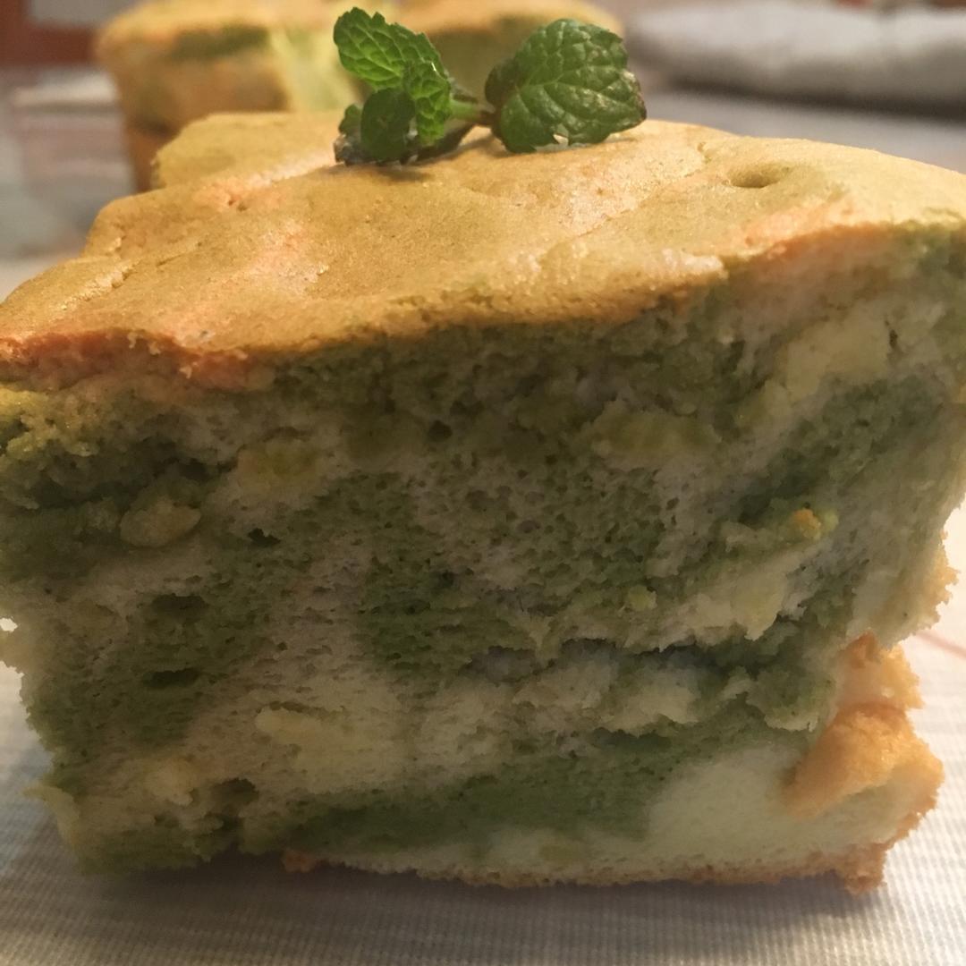 抹茶大理石戚风蛋糕