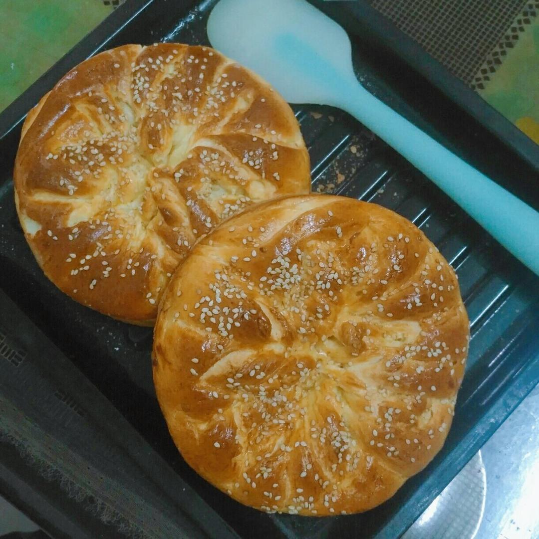 手撕千层花朵面包