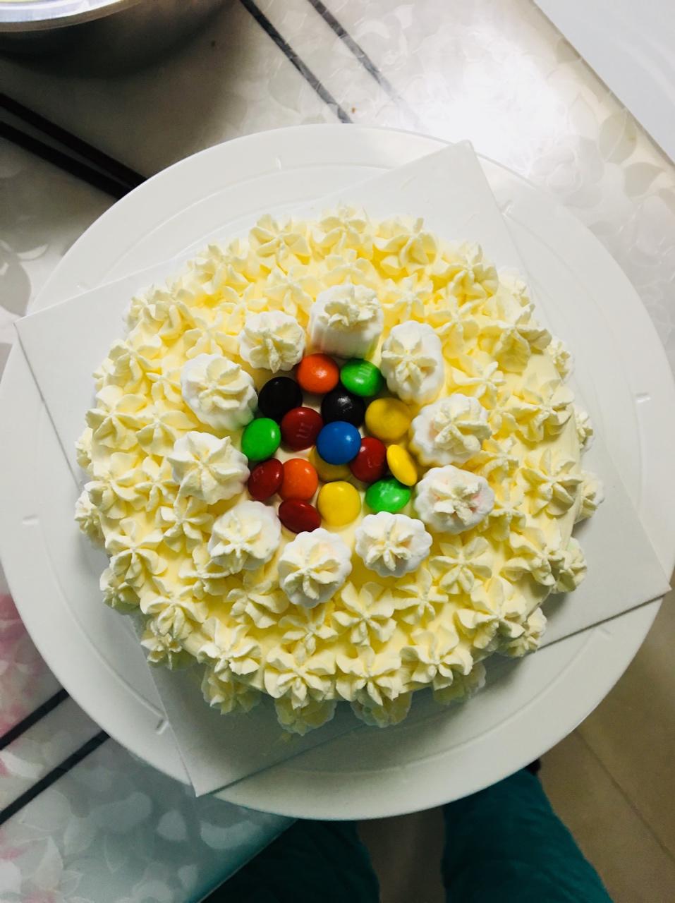 详细的裱花教程--彩虹蛋糕