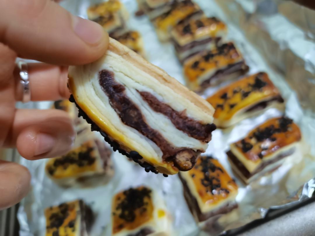 红豆千层酥条