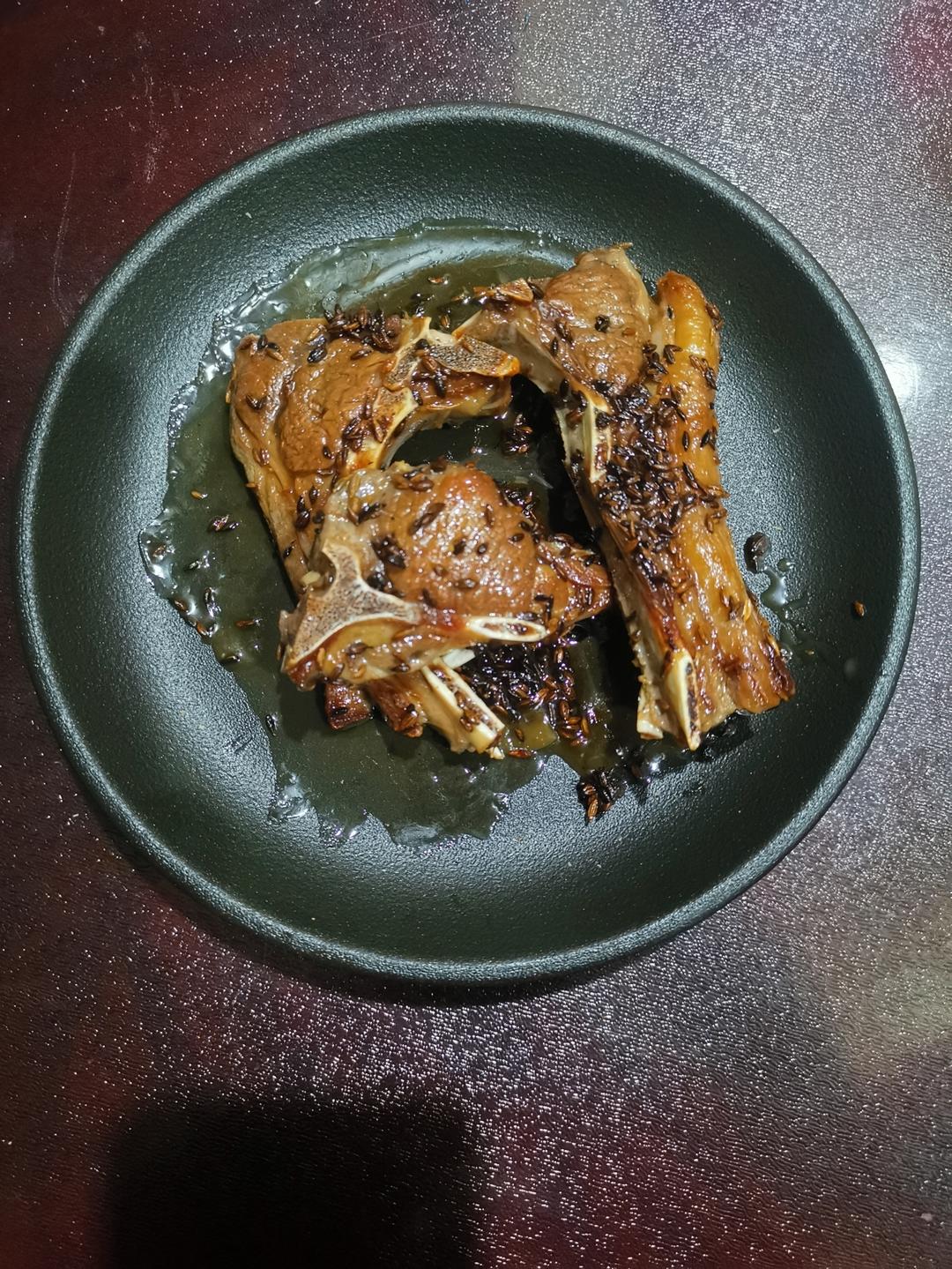 5分钟搞定嫩出天际的孜然羊排
