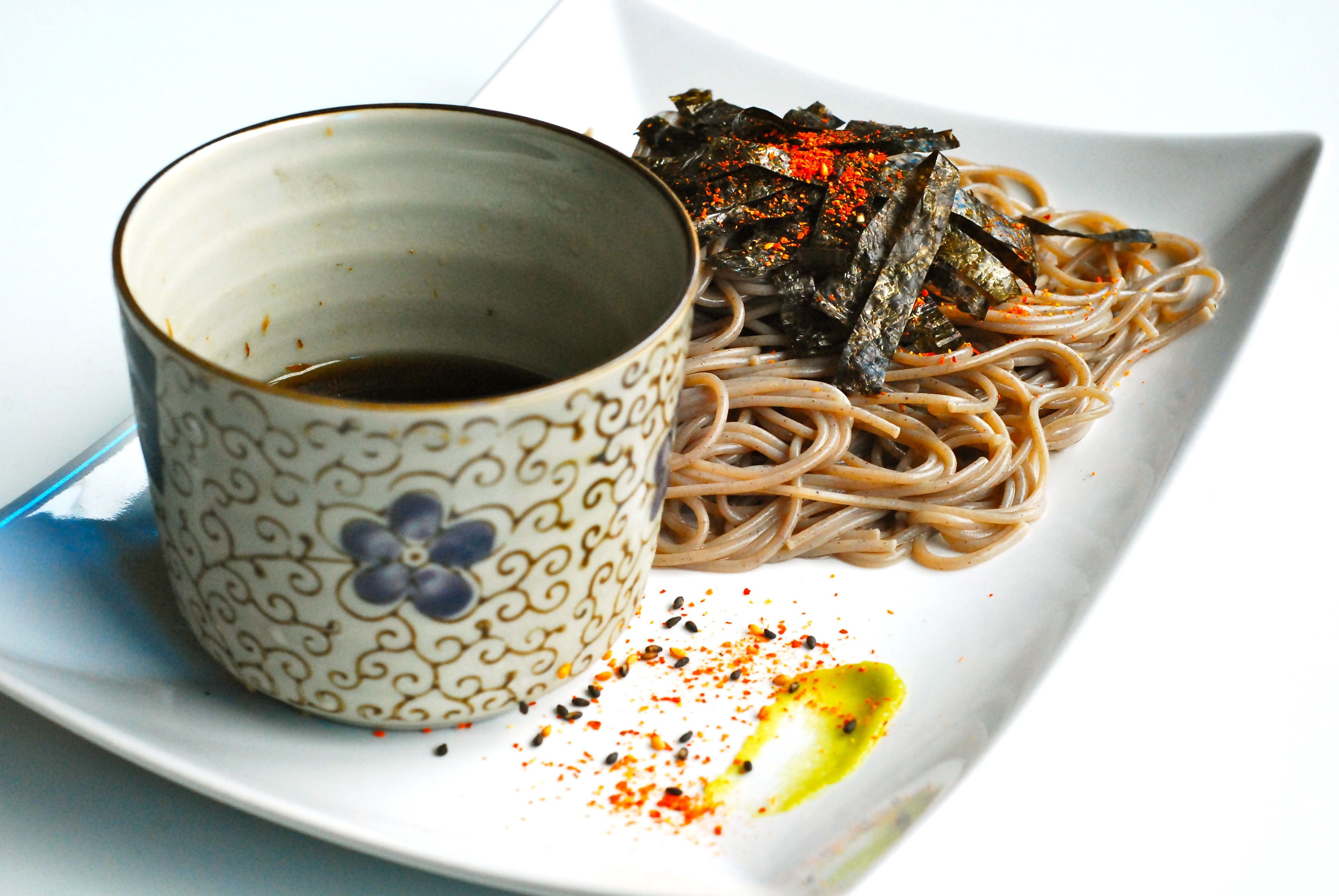 八脚食堂做的日式冷荞麦面