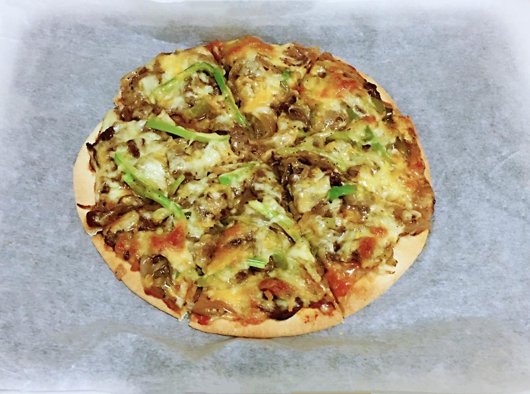 八寸披萨饼皮（四个）制作