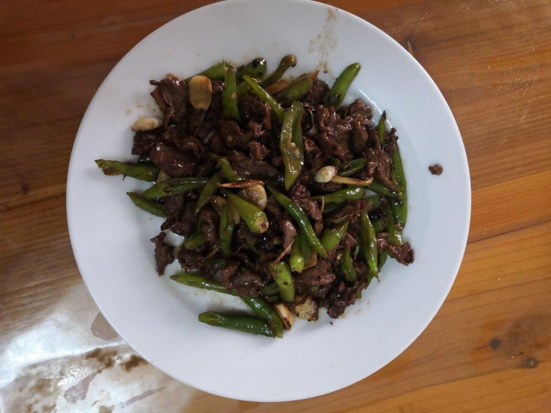 尖椒牛肉片