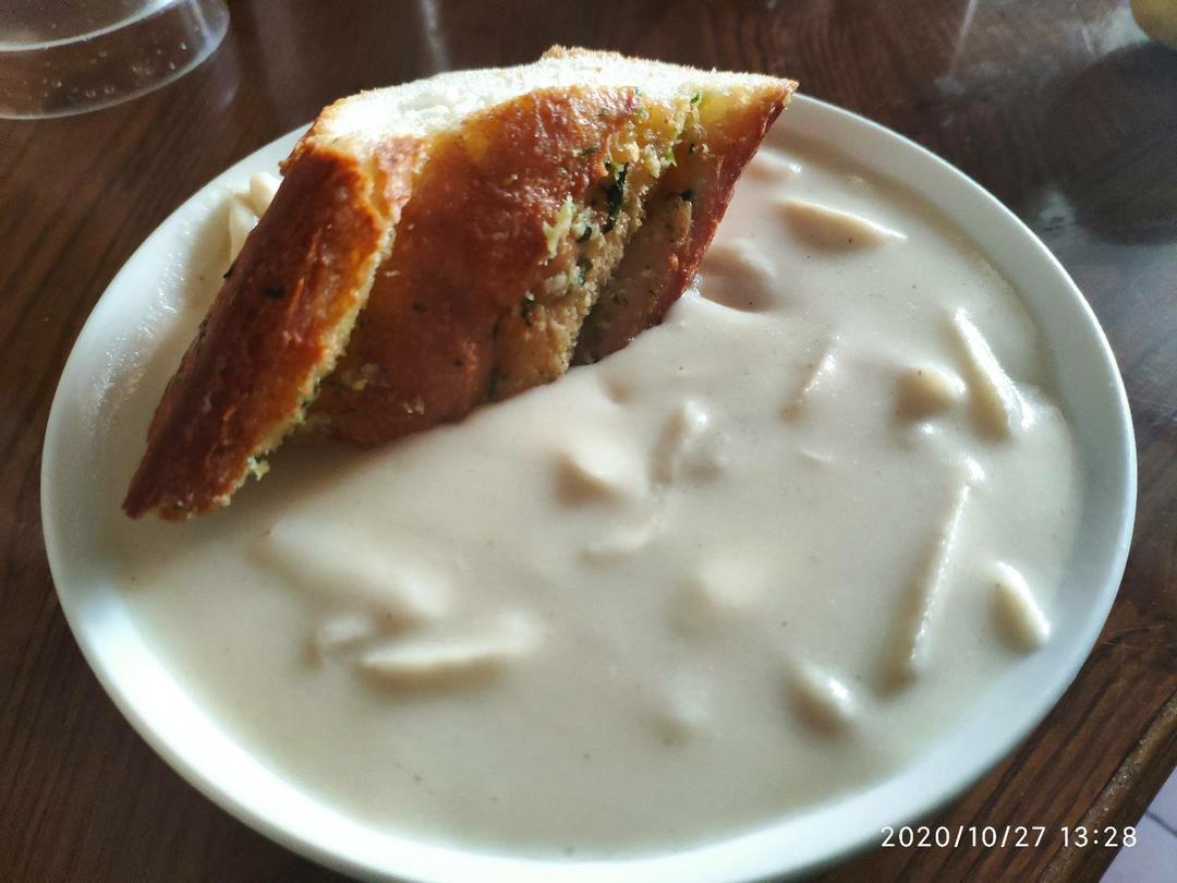 奶油蘑菇汤（完美比例版）