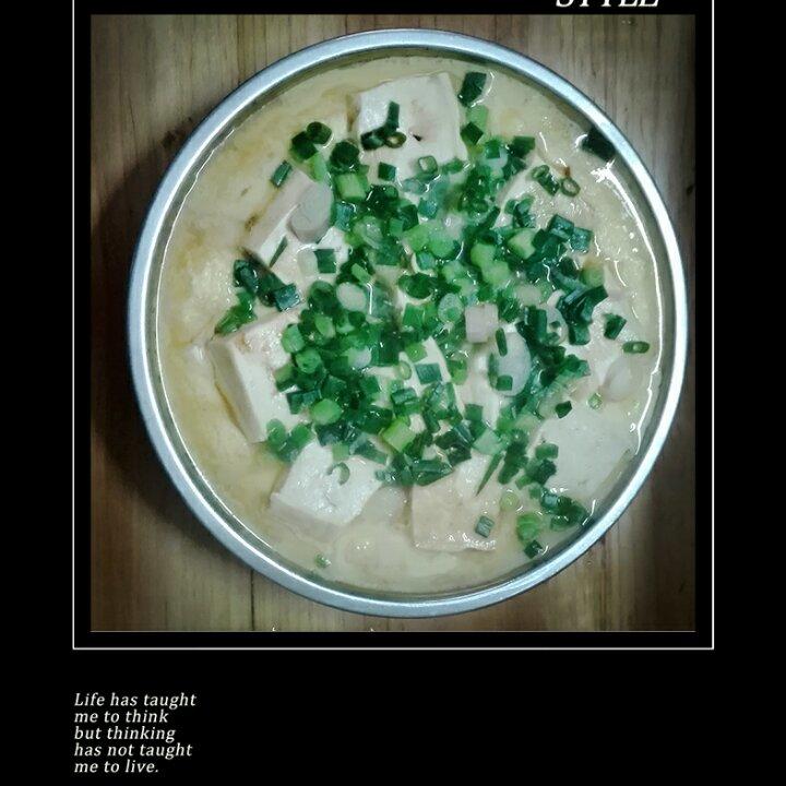 豆腐炖鸡蛋