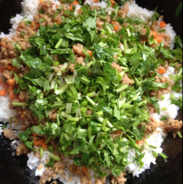 咸鱼肉饼腊肠饭（电饭煲版）