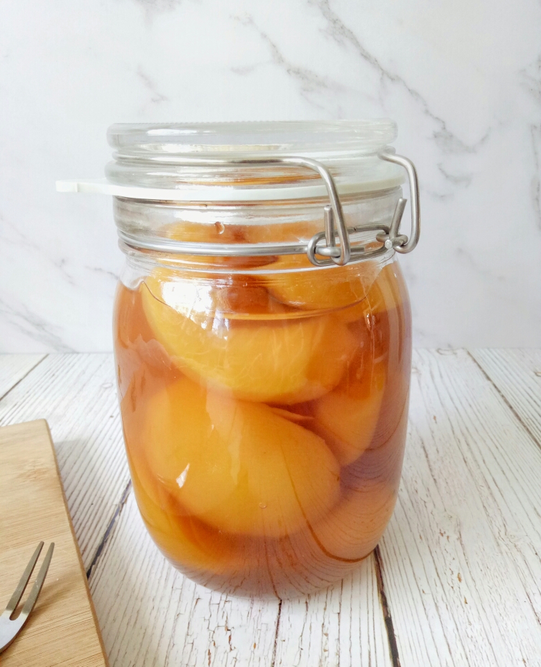 自制黄桃罐头的做法 步骤5