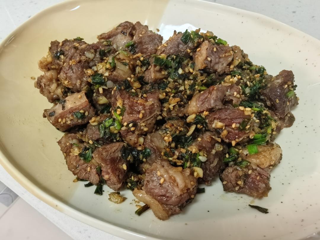 10分钟盐葱牛肉 配米饭夹馍夹馒头都好 快手好吃减脂人必备