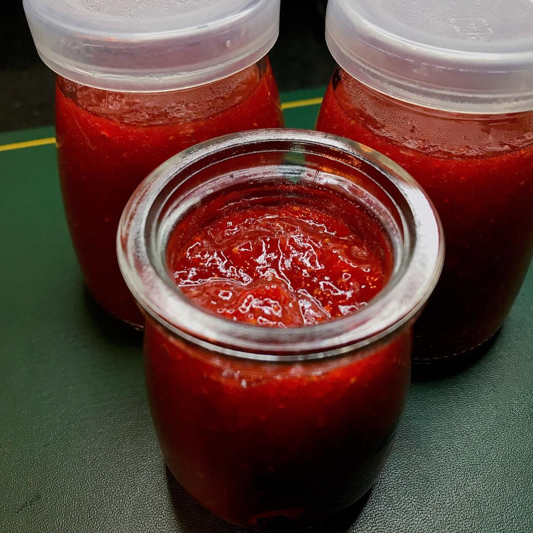 自制无添加草莓酱