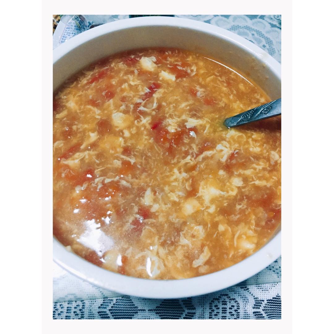 番茄鸡蛋汤