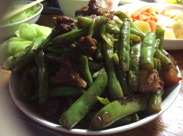 素炒扁豆(豆角、四季豆)