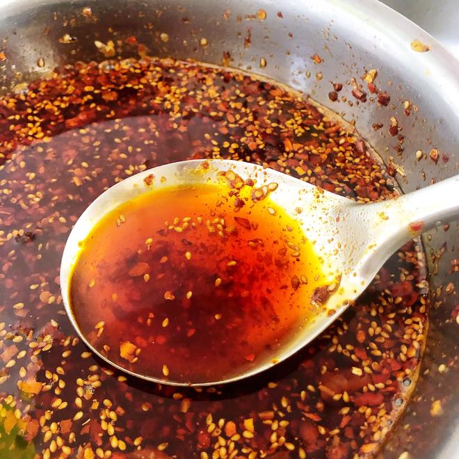 家常版辣椒油的做法