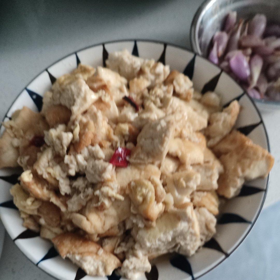 焖煎豆腐