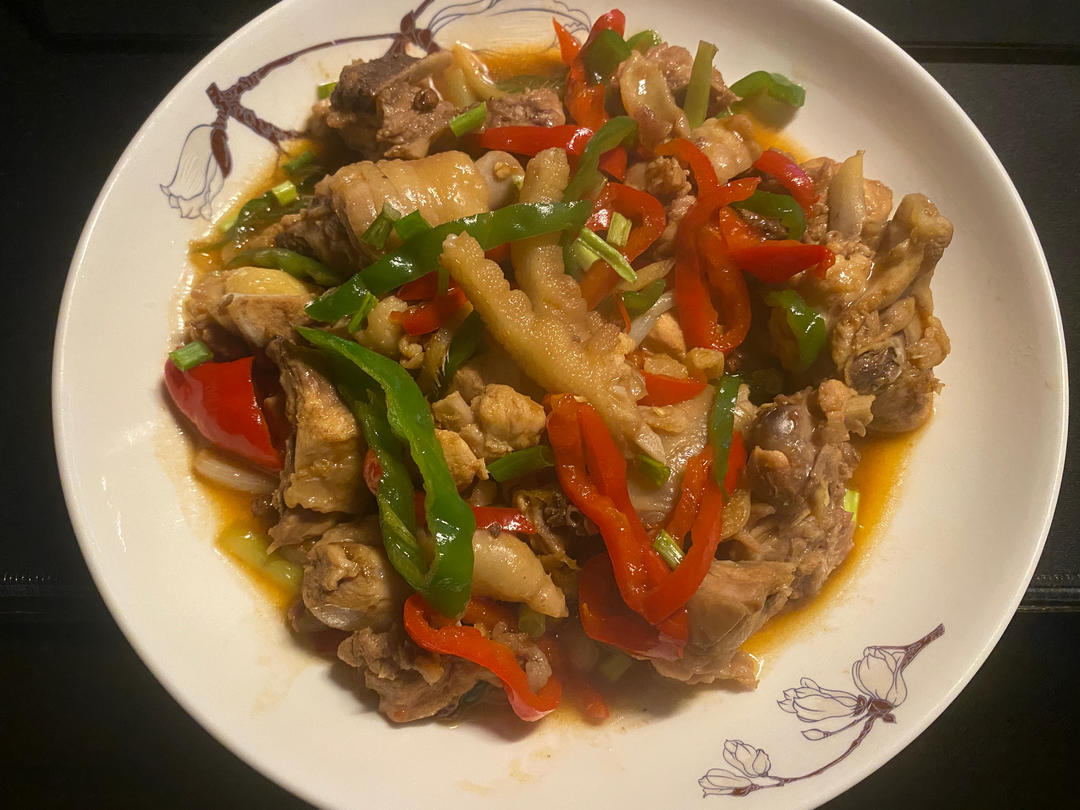 最简单的鸡肉做法——家常生炒鸡