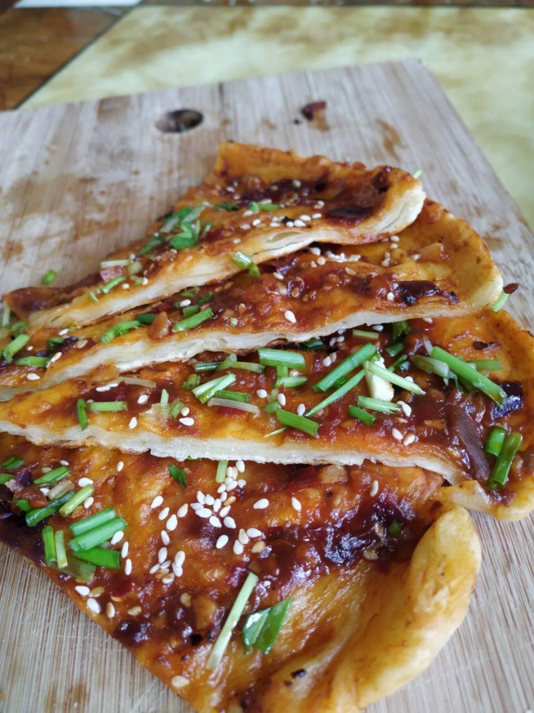 酱香饼 Spicy Soy Pancake