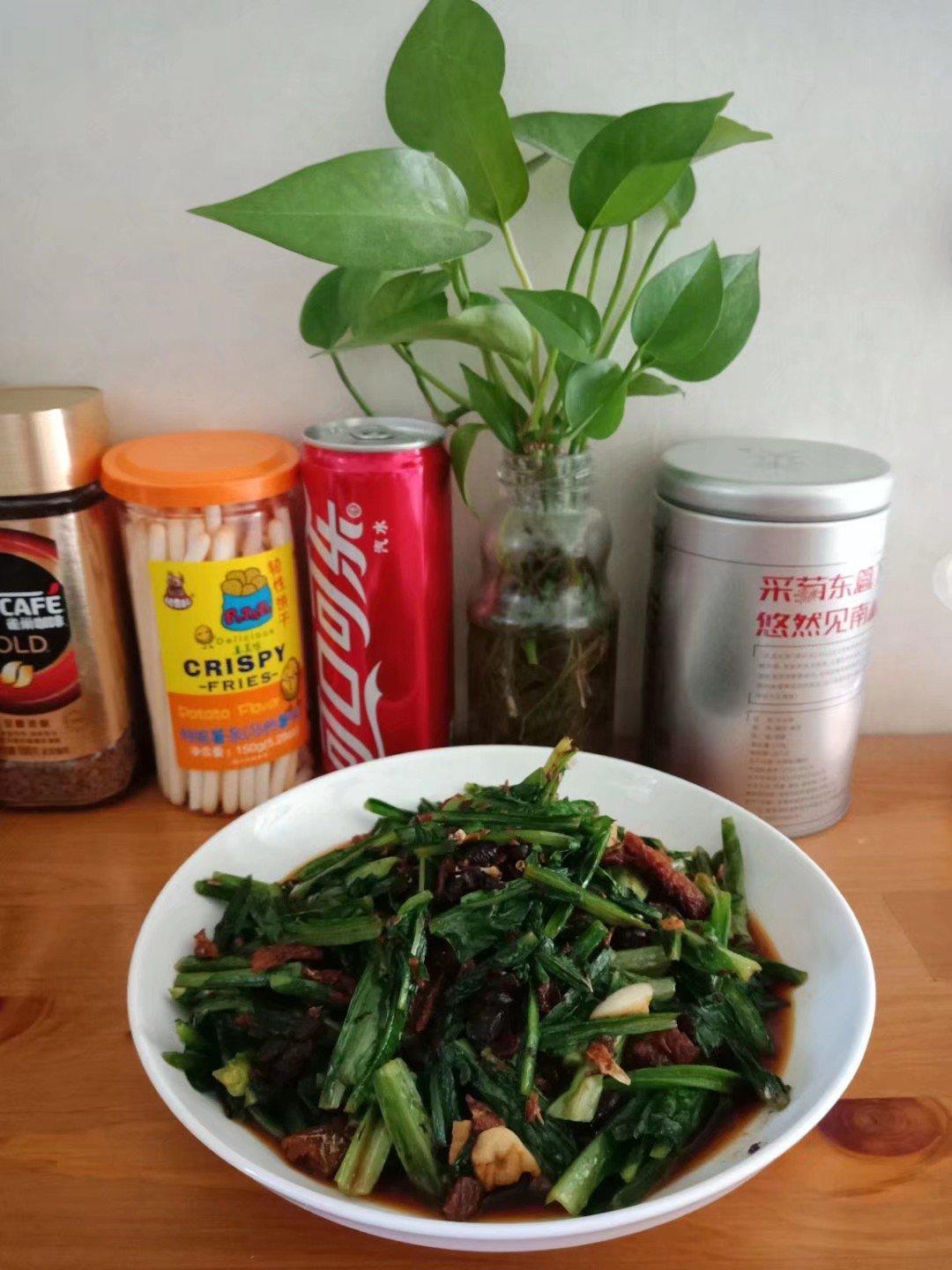 豆豉鲮鱼油麦菜