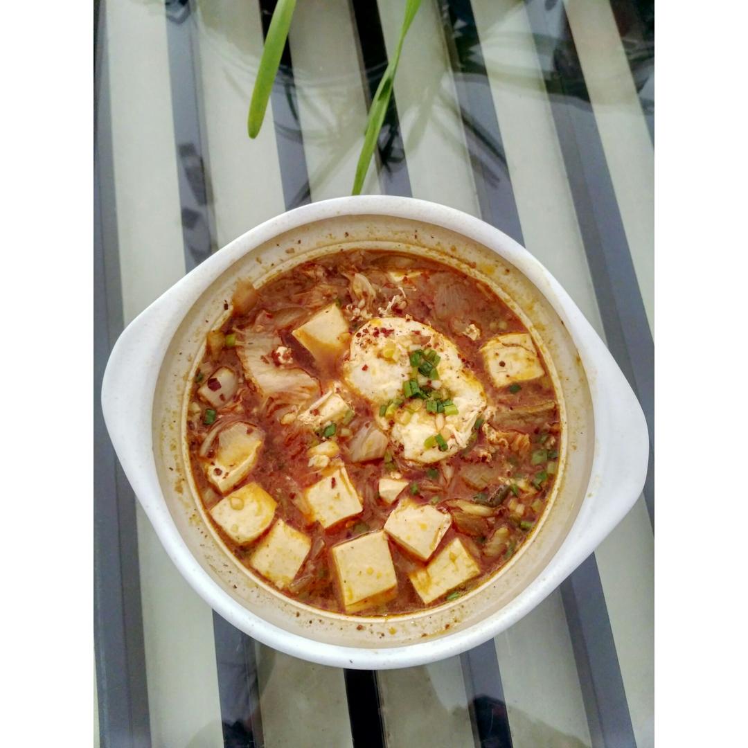 韩式豆腐锅 Korean Tofu Hotpot